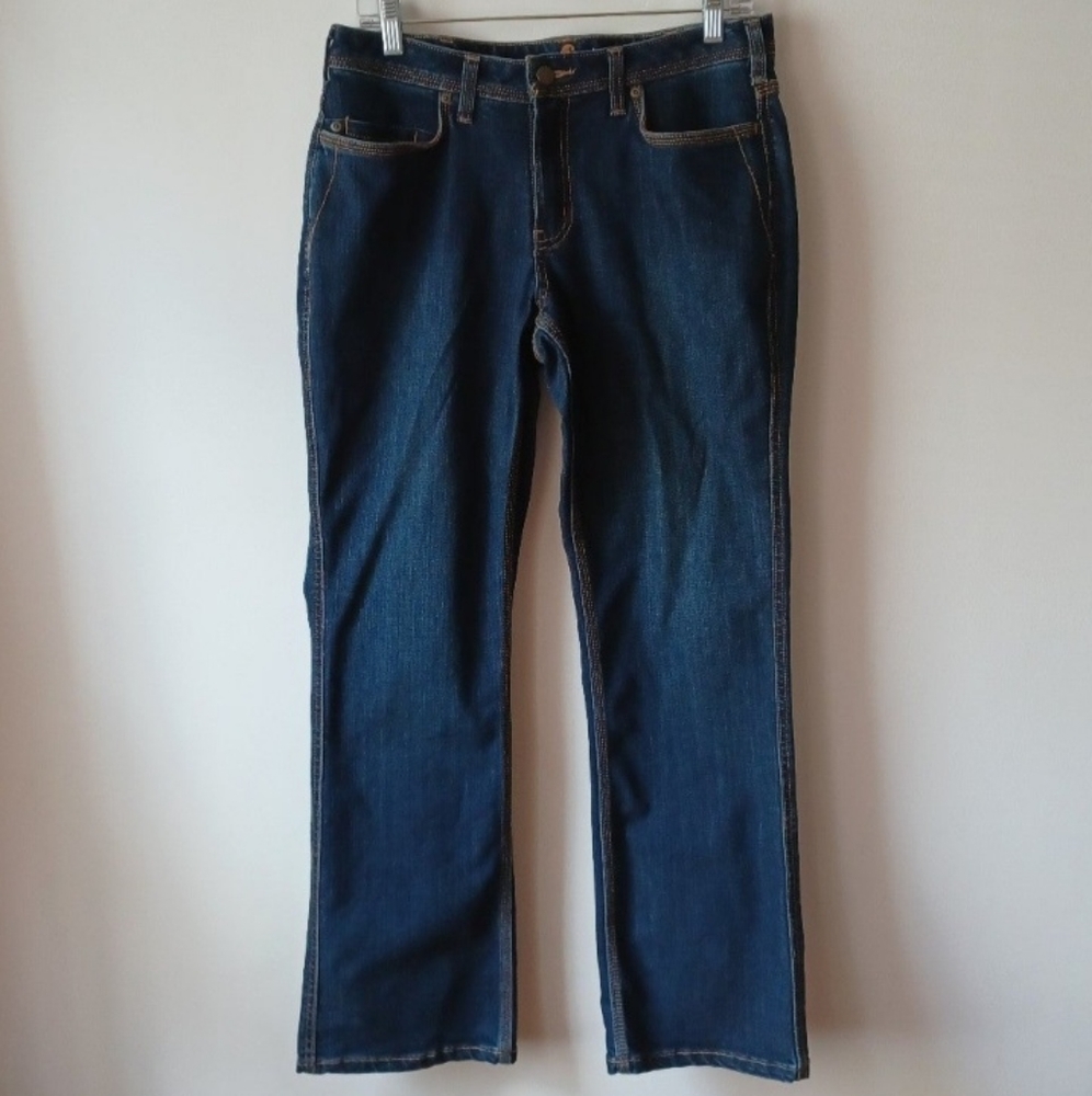 Carhartt womens size 8 relaxed fit jeans